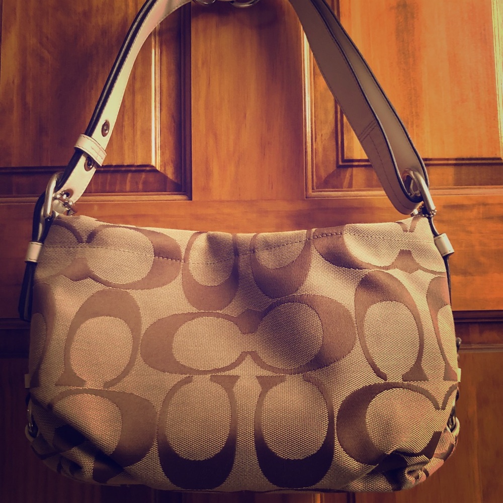 Coach hand bag-small
